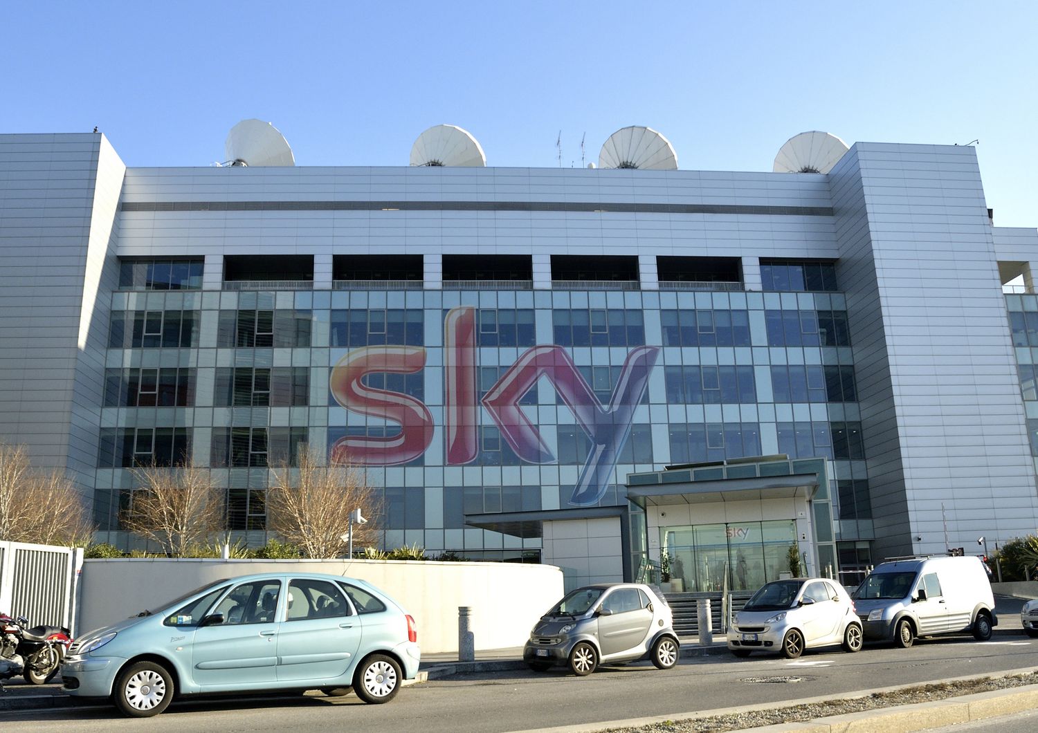 La sede di Sky a Milano