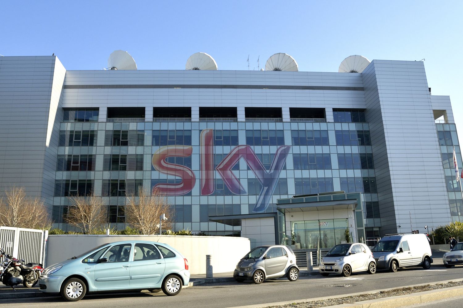 La sede di Sky a Milano