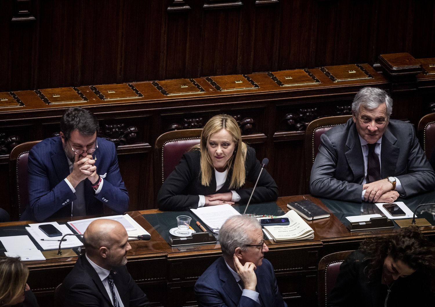 Meloni, Salvini, Tajani