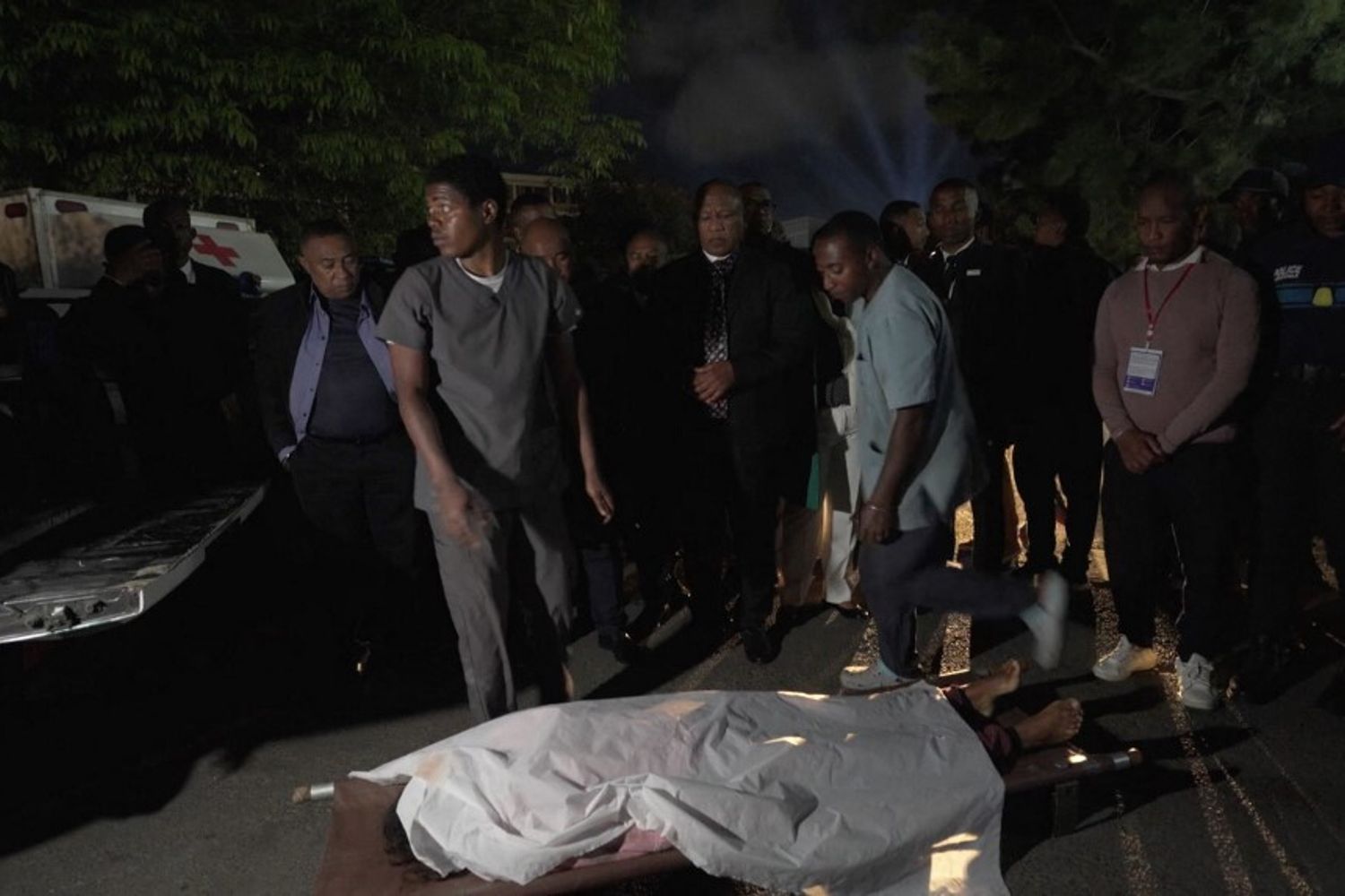 Le vittime della ressa all'ingresso dello stadio di&nbsp;Antanarivo