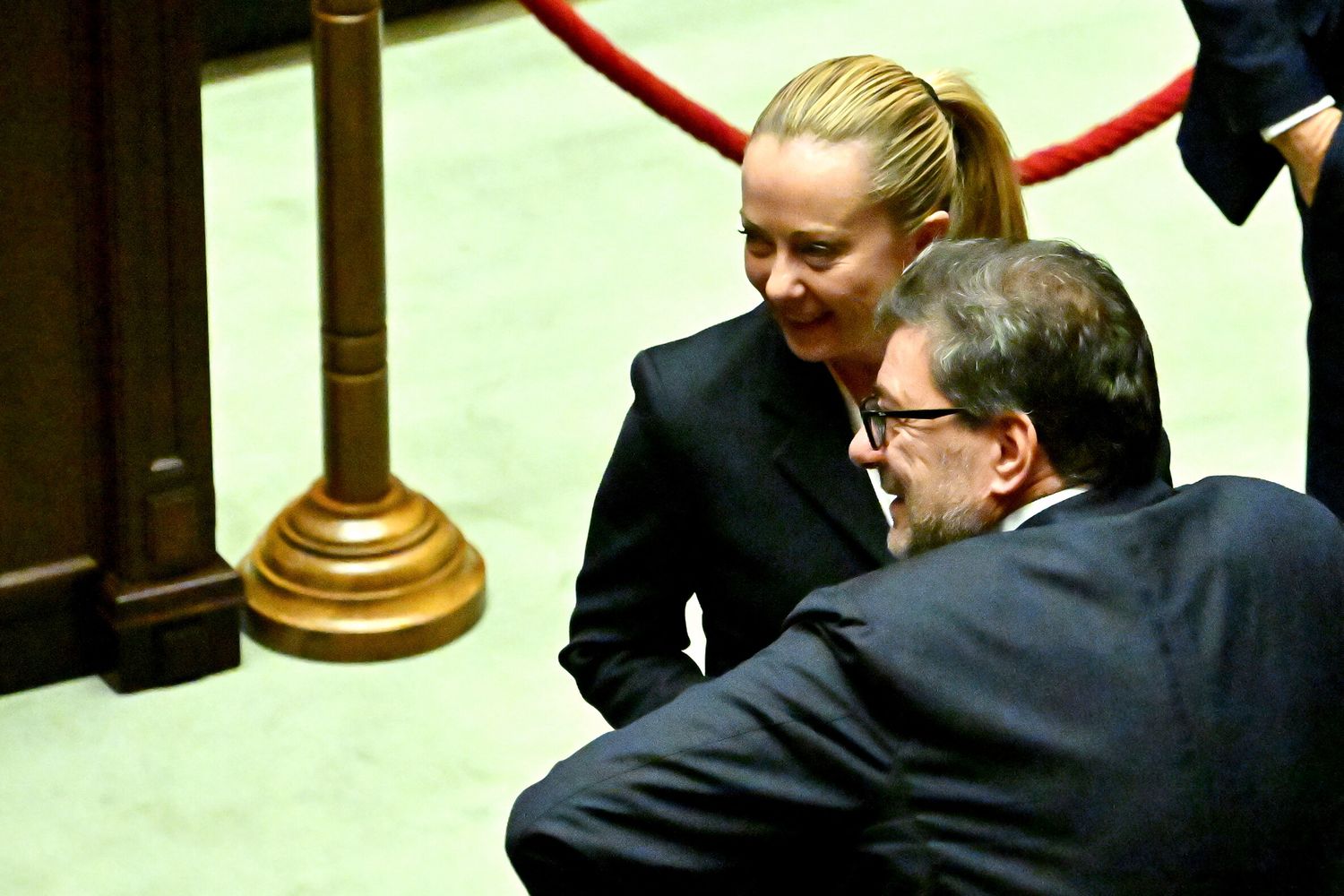 Giorgia Meloni e Giancarlo Giorgetti