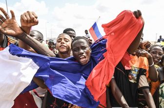 Manifestazione antifrancese in Niger