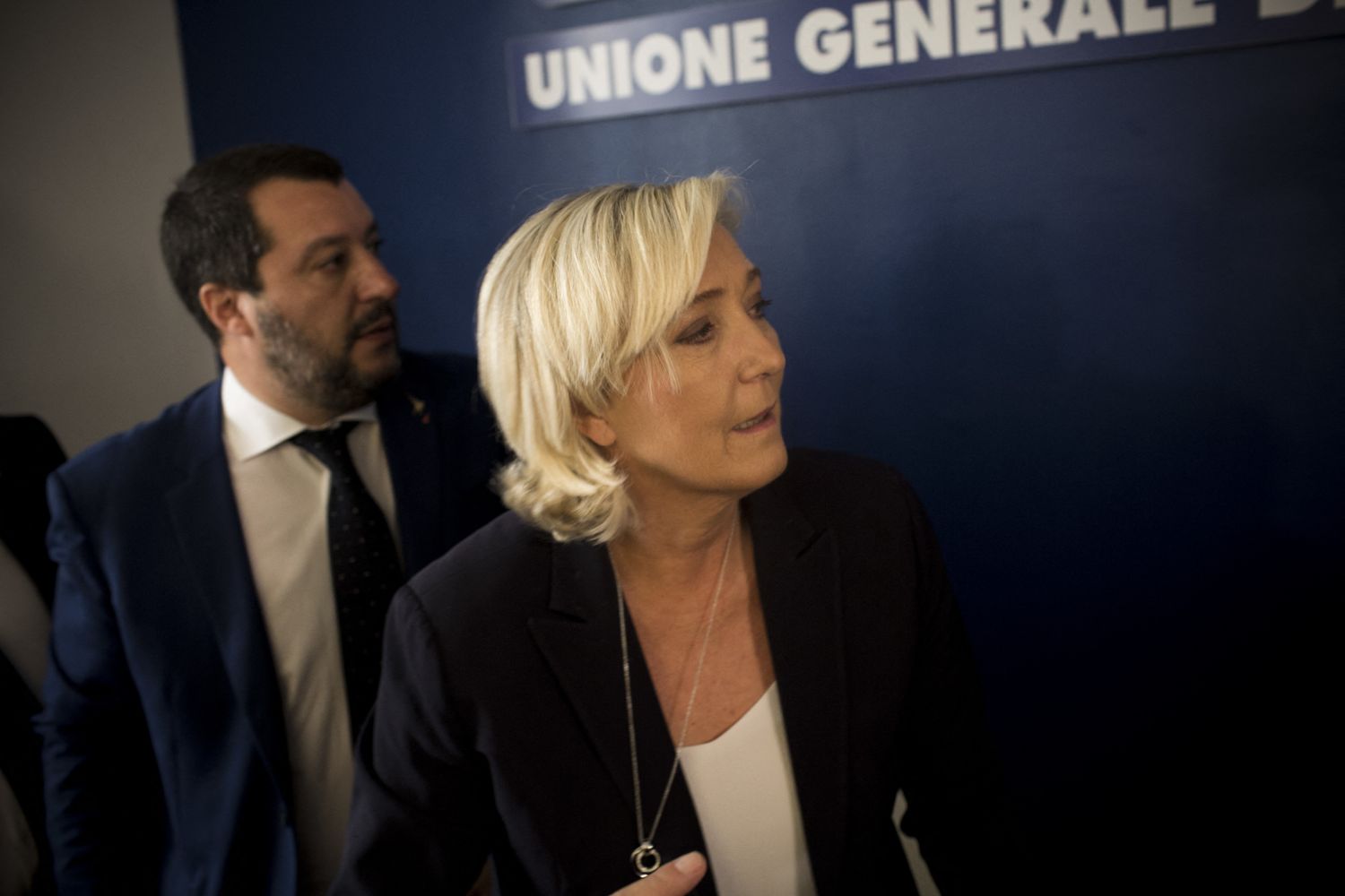 Salvini e Le Pen