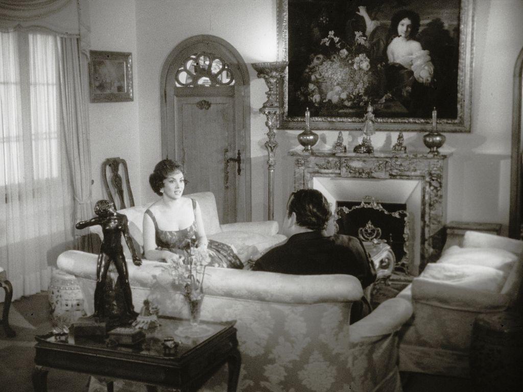 Gina Lollobrigida e Orson Welles