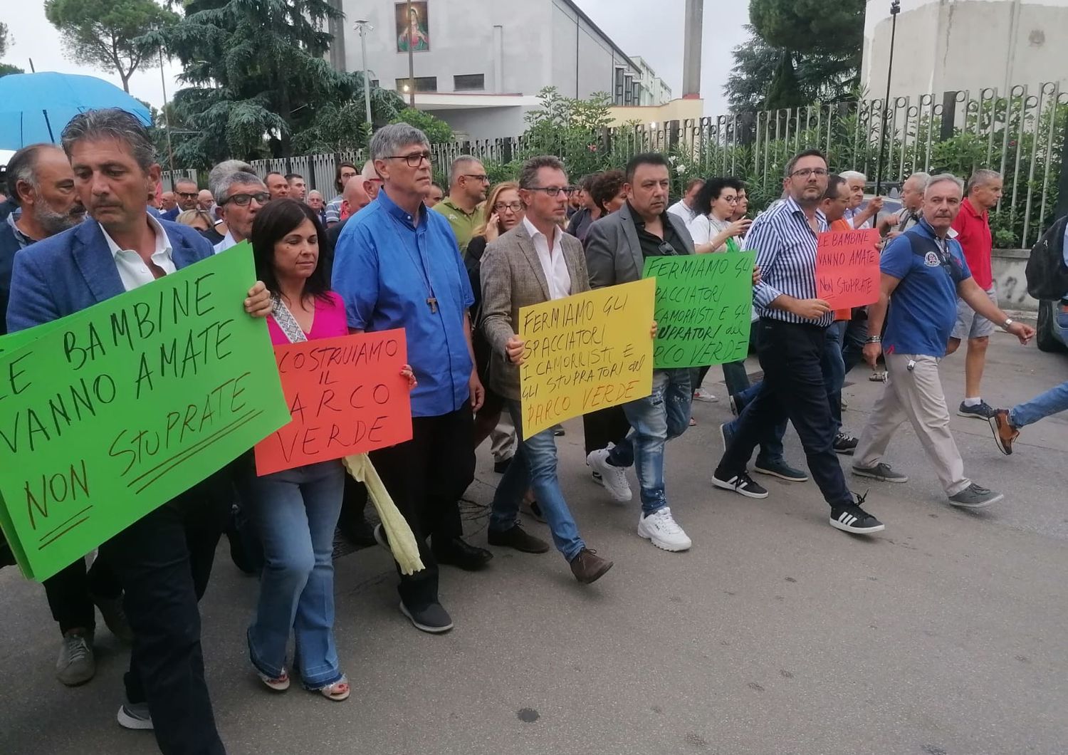 &nbsp;La manifestazione di Caivano contro la violenza sessuale