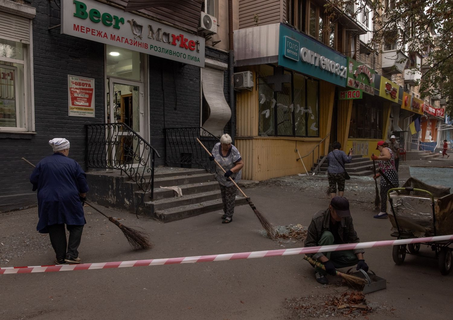 Bombardamenti in Ucraina