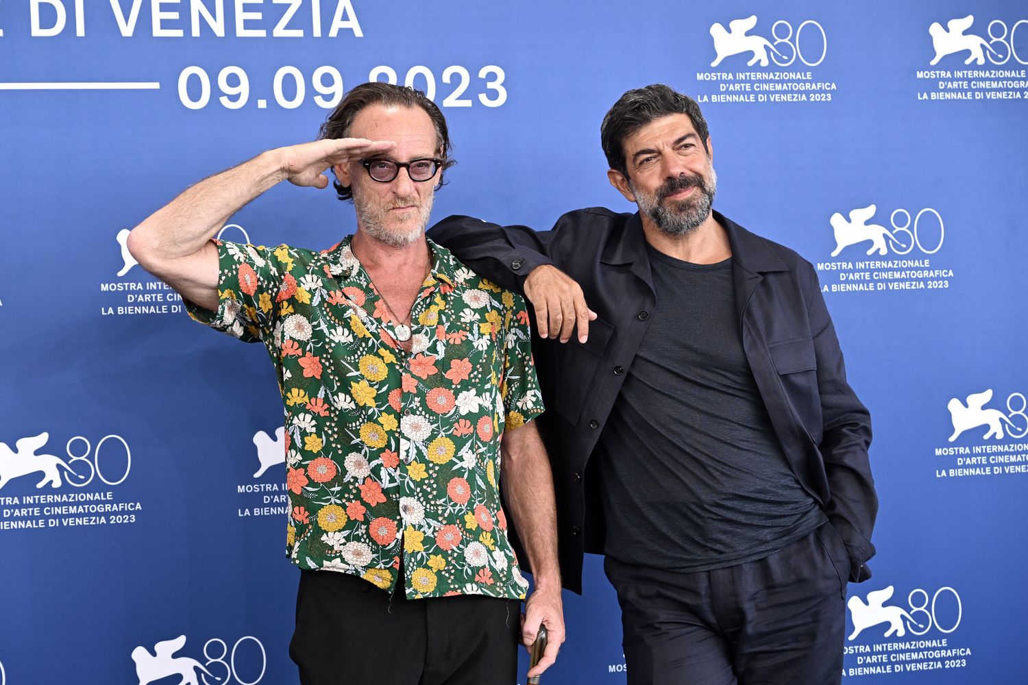 Massimiliano Rossi e Pierfrancesco Favino