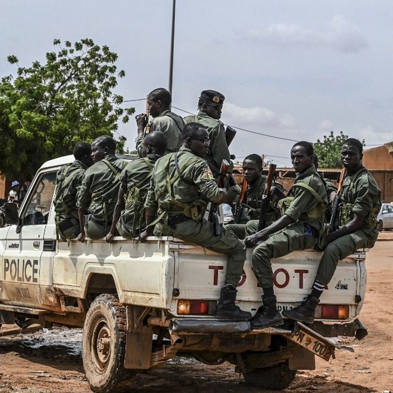 Soldati a Niamey, Niger
