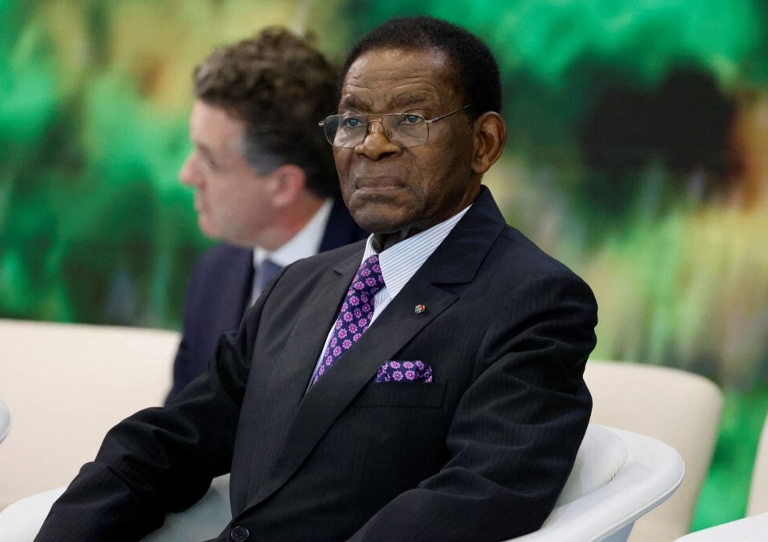 Il presidente della Guinea Equatoriale, Teodoro Obiang Nguema Mbasogo&nbsp;