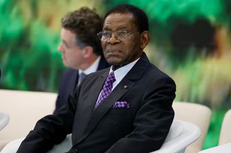 Il presidente della Guinea Equatoriale, Teodoro Obiang Nguema Mbasogo&nbsp;