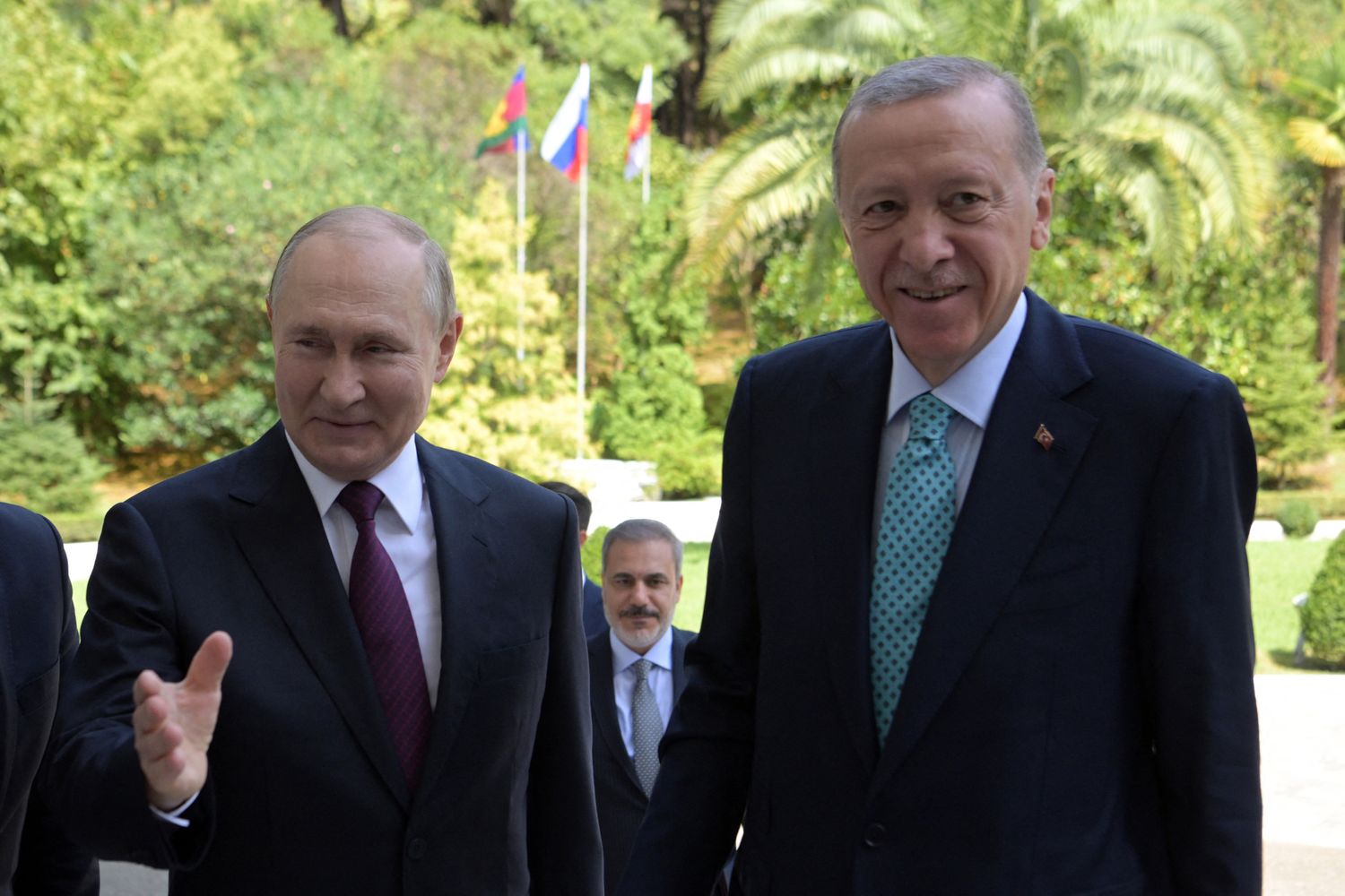Putin ed Erdogan a Sochi