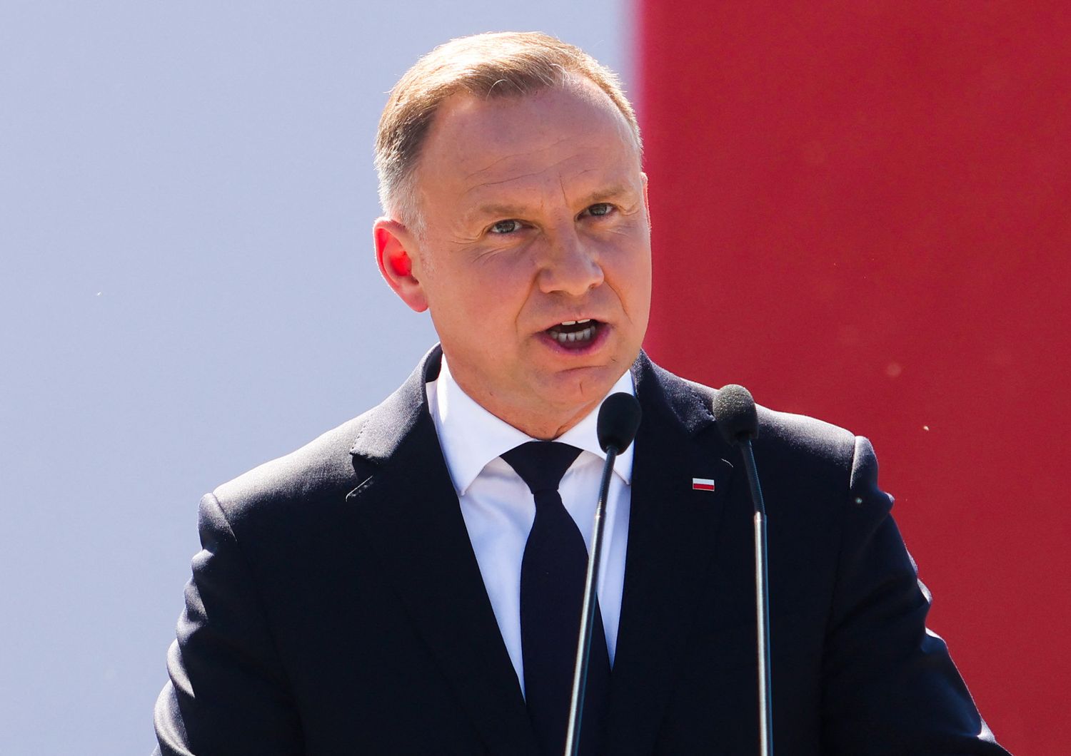 Il presidente polacco Duda