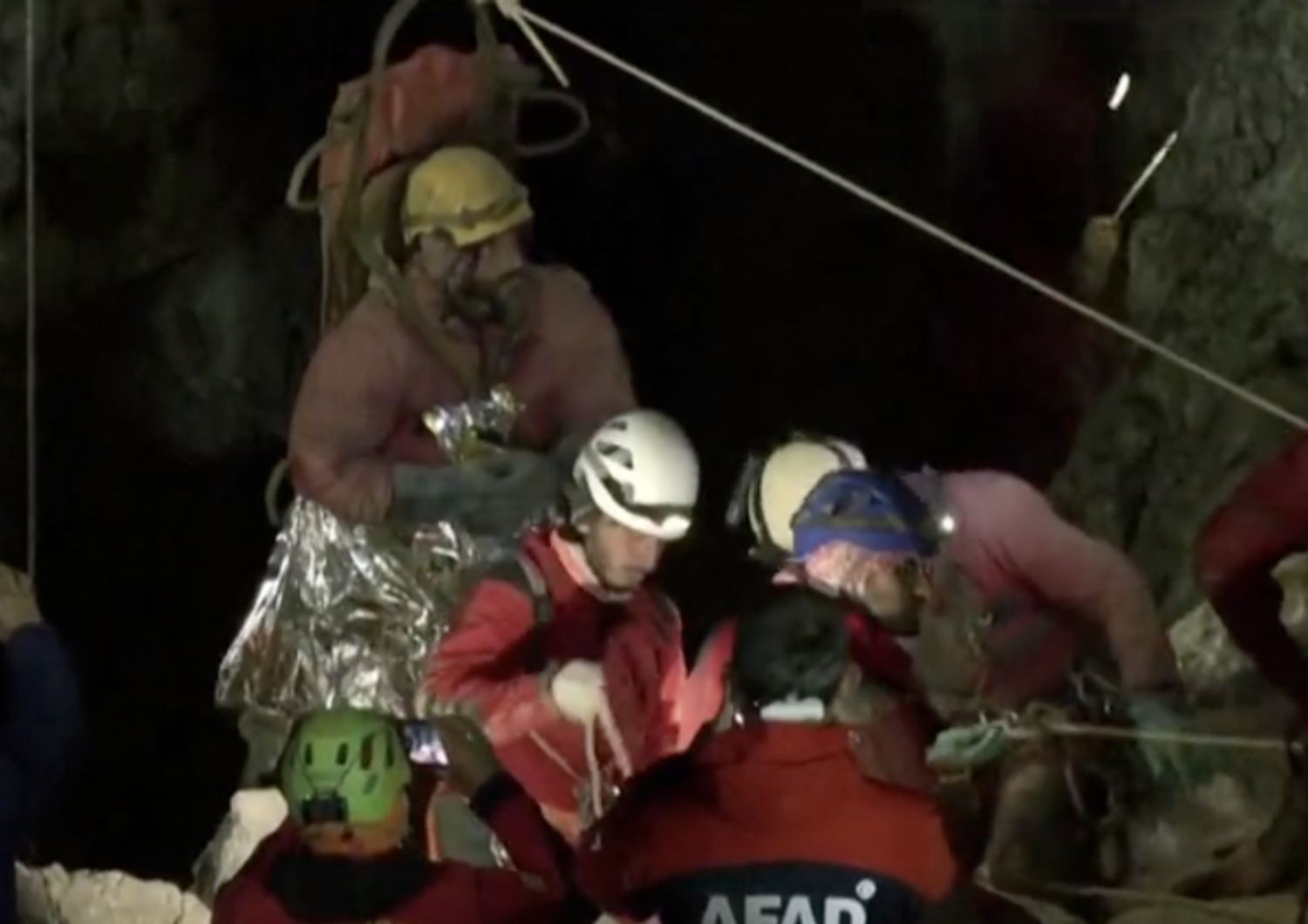 &nbsp;Il salvataggio dello speleologo&nbsp;Mark Dickey&nbsp;in Turchia