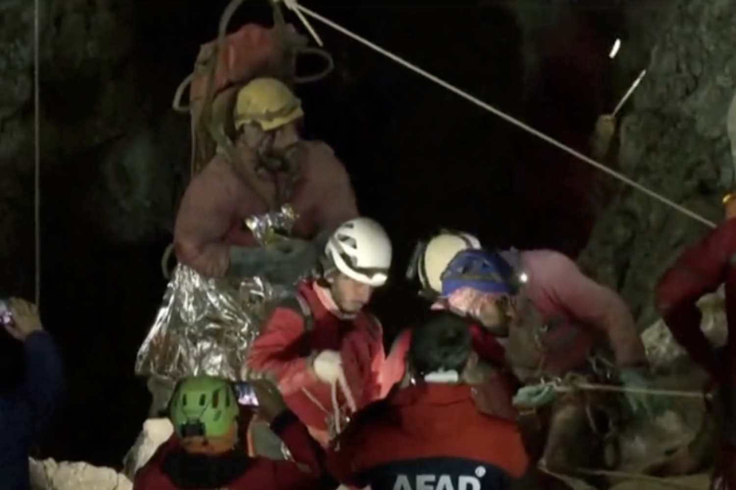 &nbsp;Il salvataggio dello speleologo&nbsp;Mark Dickey&nbsp;in Turchia