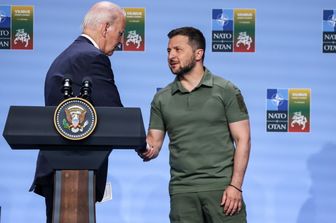 Biden e Zelensky