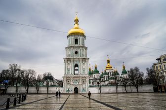 La cattedrale di Santa Sofia a Kiev&nbsp;