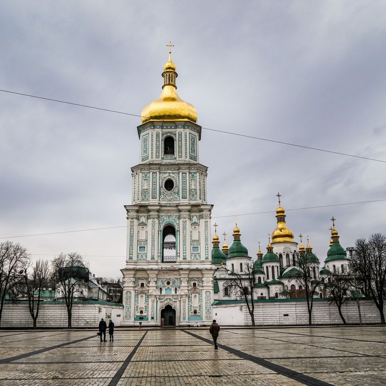 La cattedrale di Santa Sofia a Kiev&nbsp;