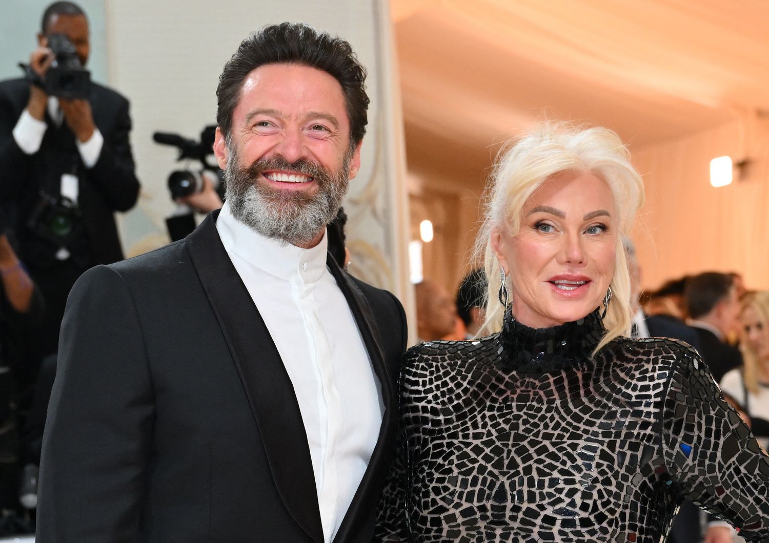 Hugh Jackman e la moglie Deborra-Lee Furness&nbsp;