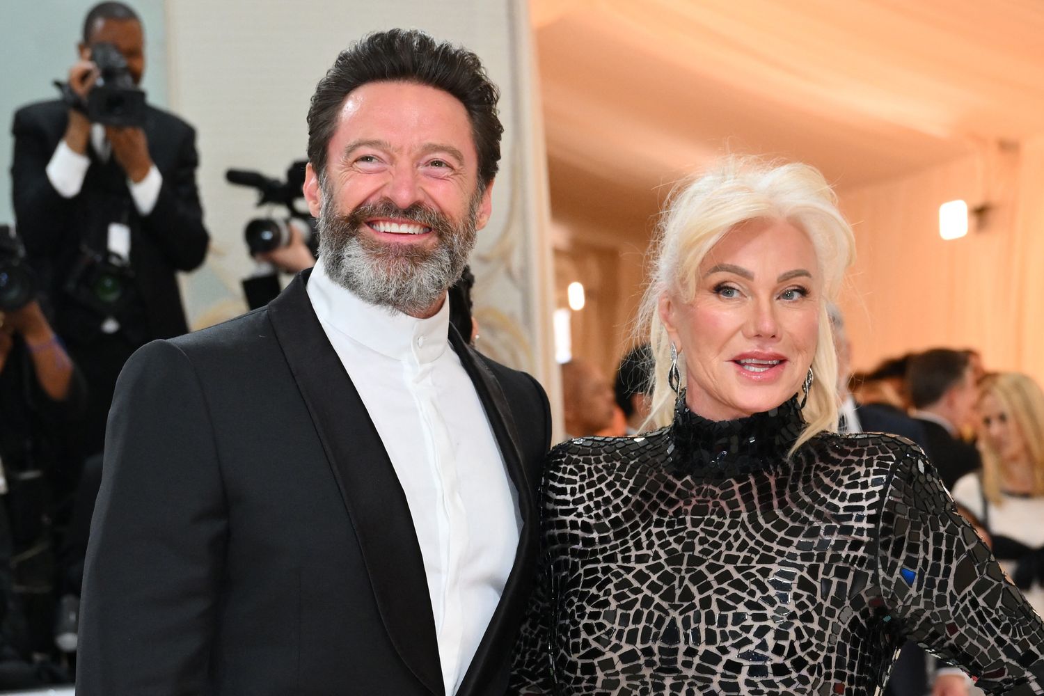 Hugh Jackman e la moglie Deborra-Lee Furness&nbsp;