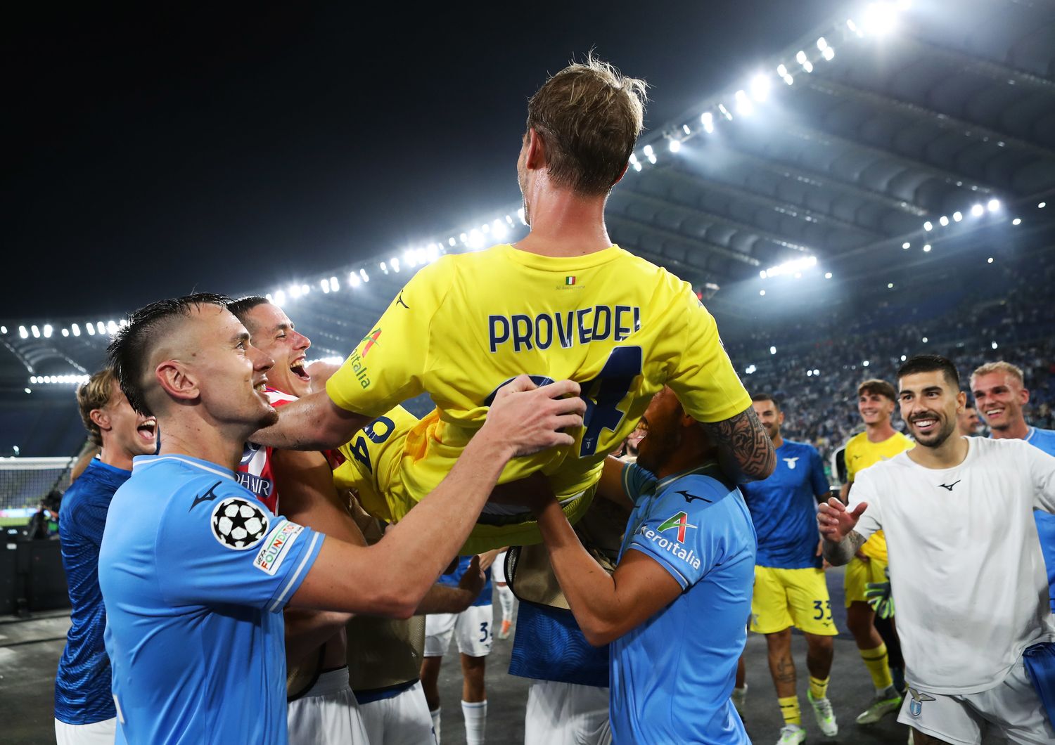 Il portiere della Lazio Ivan Provedel&nbsp;