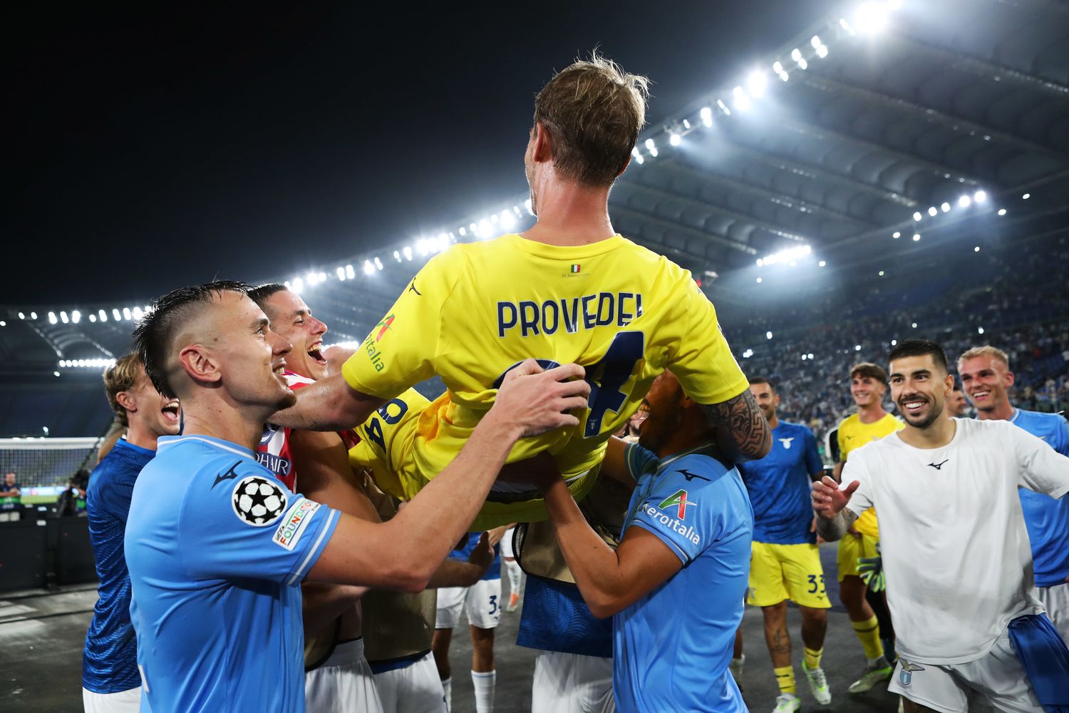 Il portiere della Lazio Ivan Provedel&nbsp;