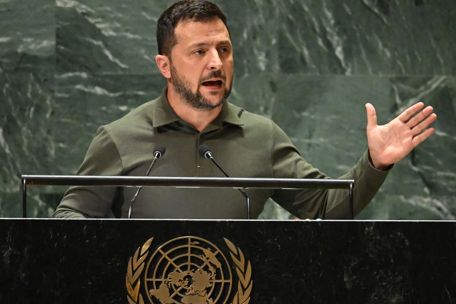 Il presidente ucraino Volodimyr Zelensky&nbsp;