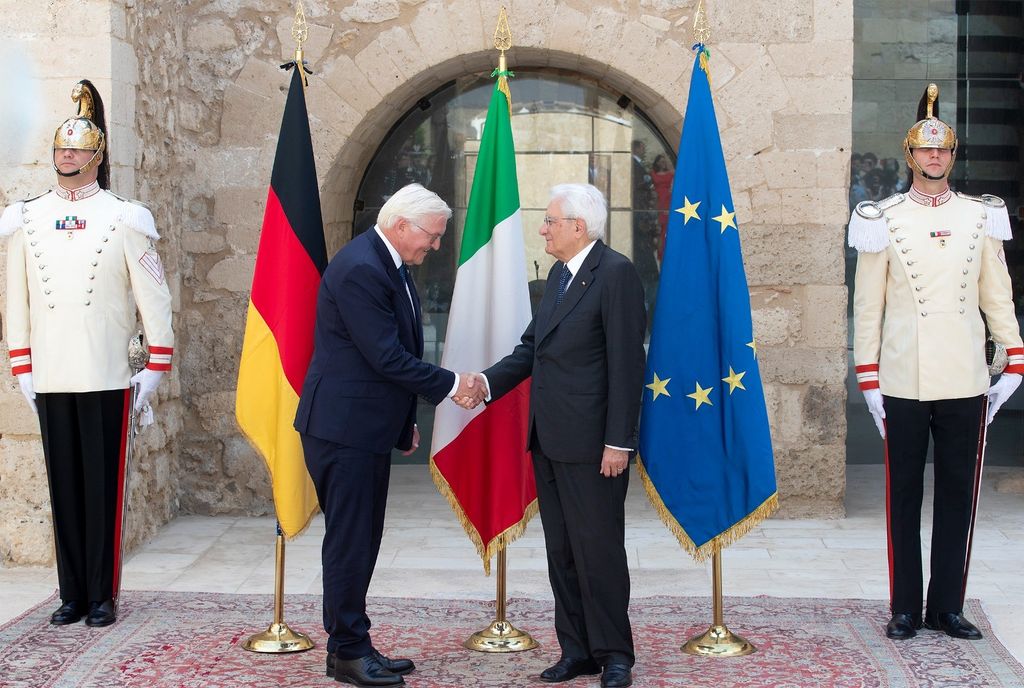 La visita di Mattarella e Steinmeier in Sicilia. 'Affrontare le migrazioni con sguardo al futuro'