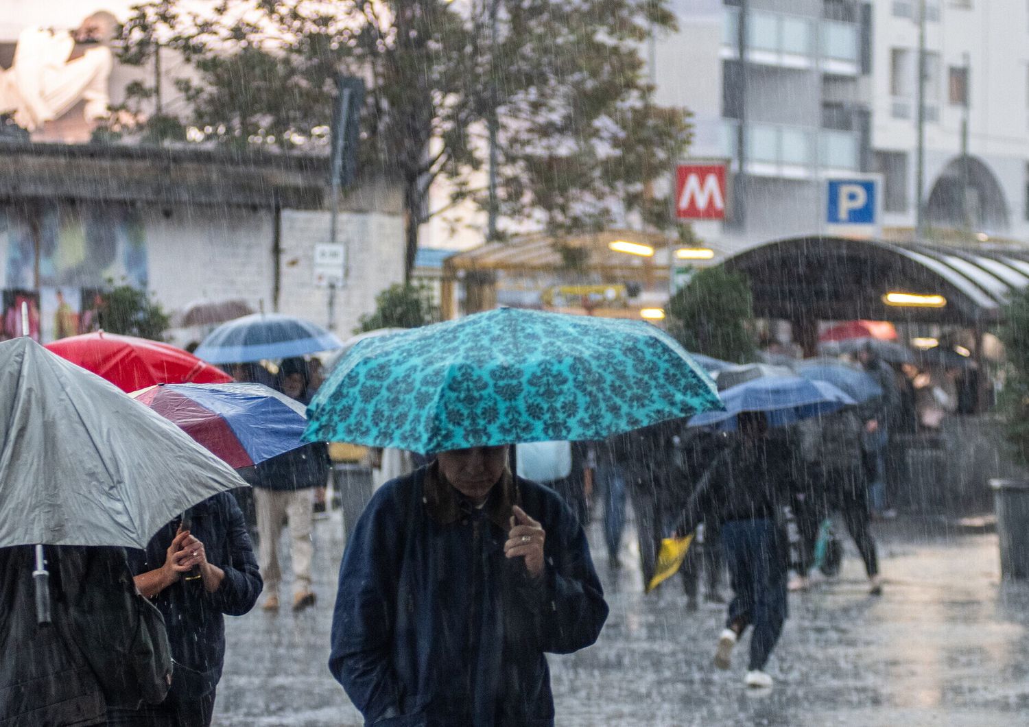 Maltempo a Milano