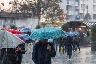 Maltempo a Milano