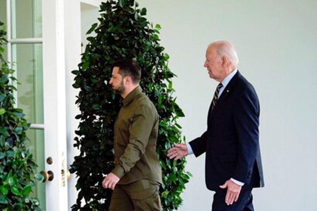 Biden riceve Zelensky a Washington