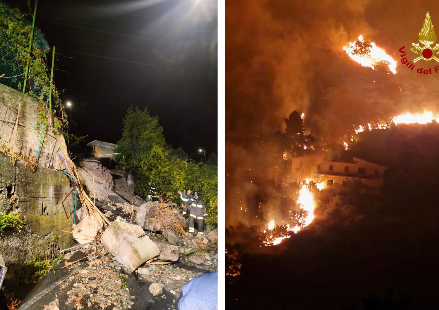 nubifragi nord italia liguria incendi sud sicilia&nbsp;