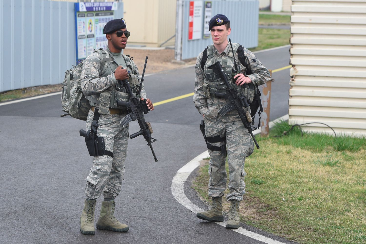 Soldati Usa di stanza in Corea del Sud