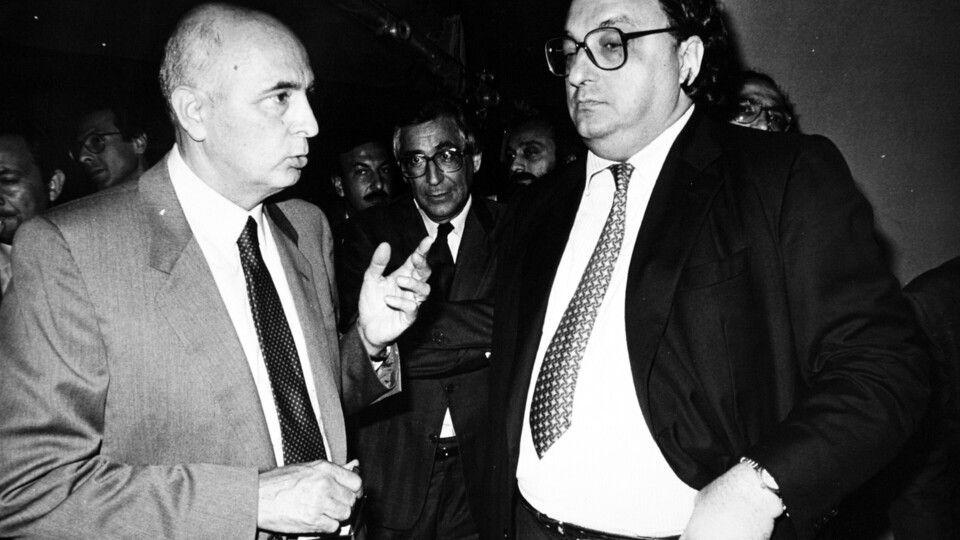 1982, con Gianni De Michelis