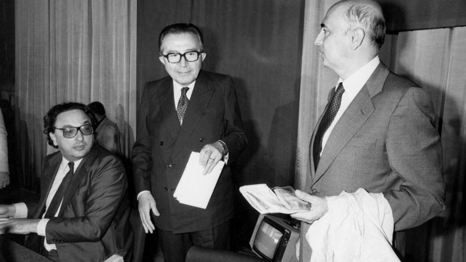 Con Giulio Andreotti