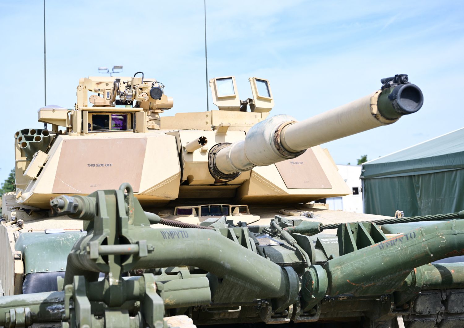 Un tank di fabbricazione Usa Abrams M1