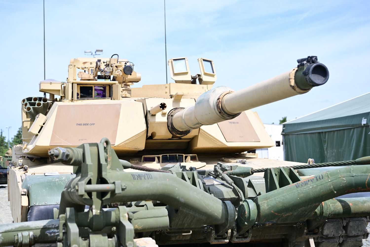 Un tank di fabbricazione Usa Abrams M1