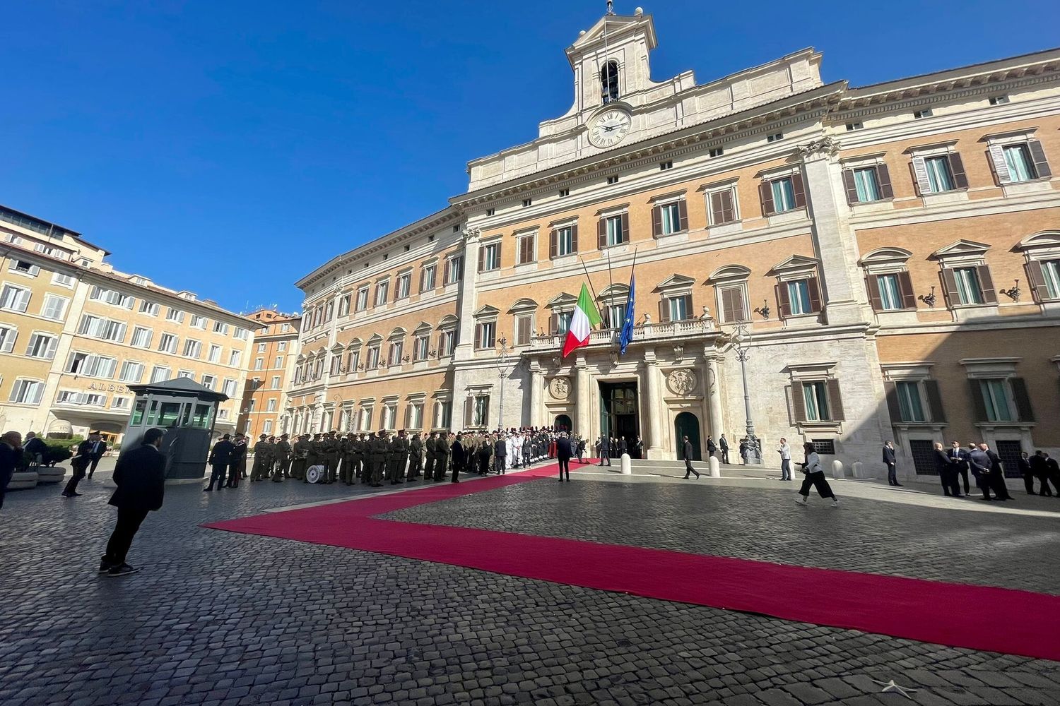 I funerali di Giorgio Napolitano a Montecitorio