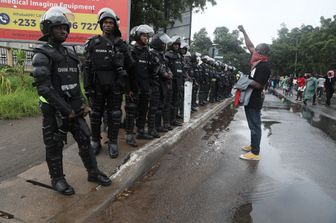 Ghana, proteste ad Accra