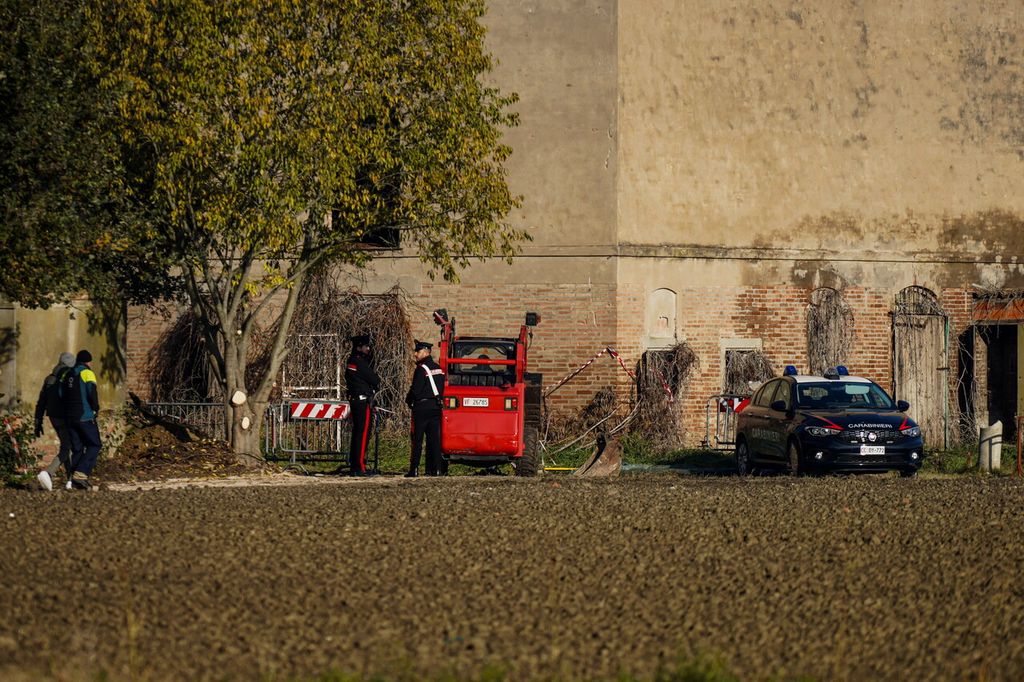 Il casolare dove &egrave; stato trovato il corpo di Saman