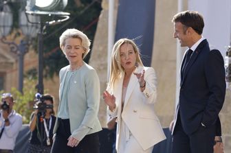 Von der Leyen, Meloni e Macron a Malta