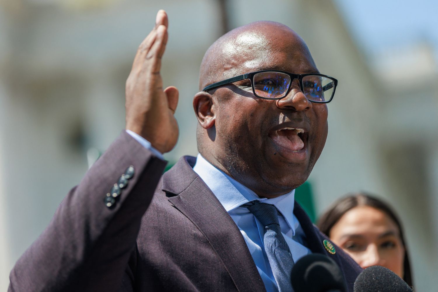 Il deputato Usa Jamaal Bowman