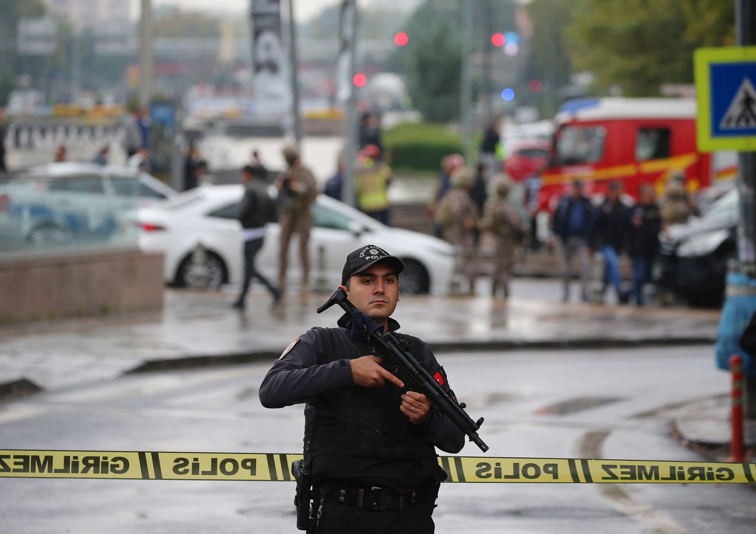 Il luogo dell'attentato fallito ad Ankara