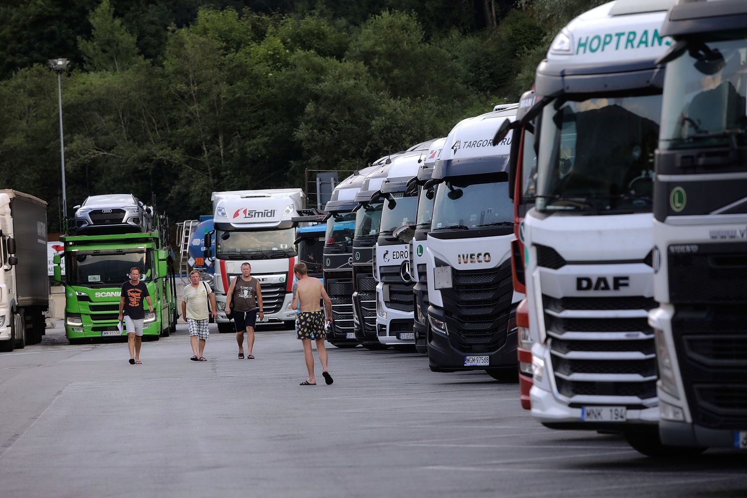 Coda di mezzi pesanti al Brennero