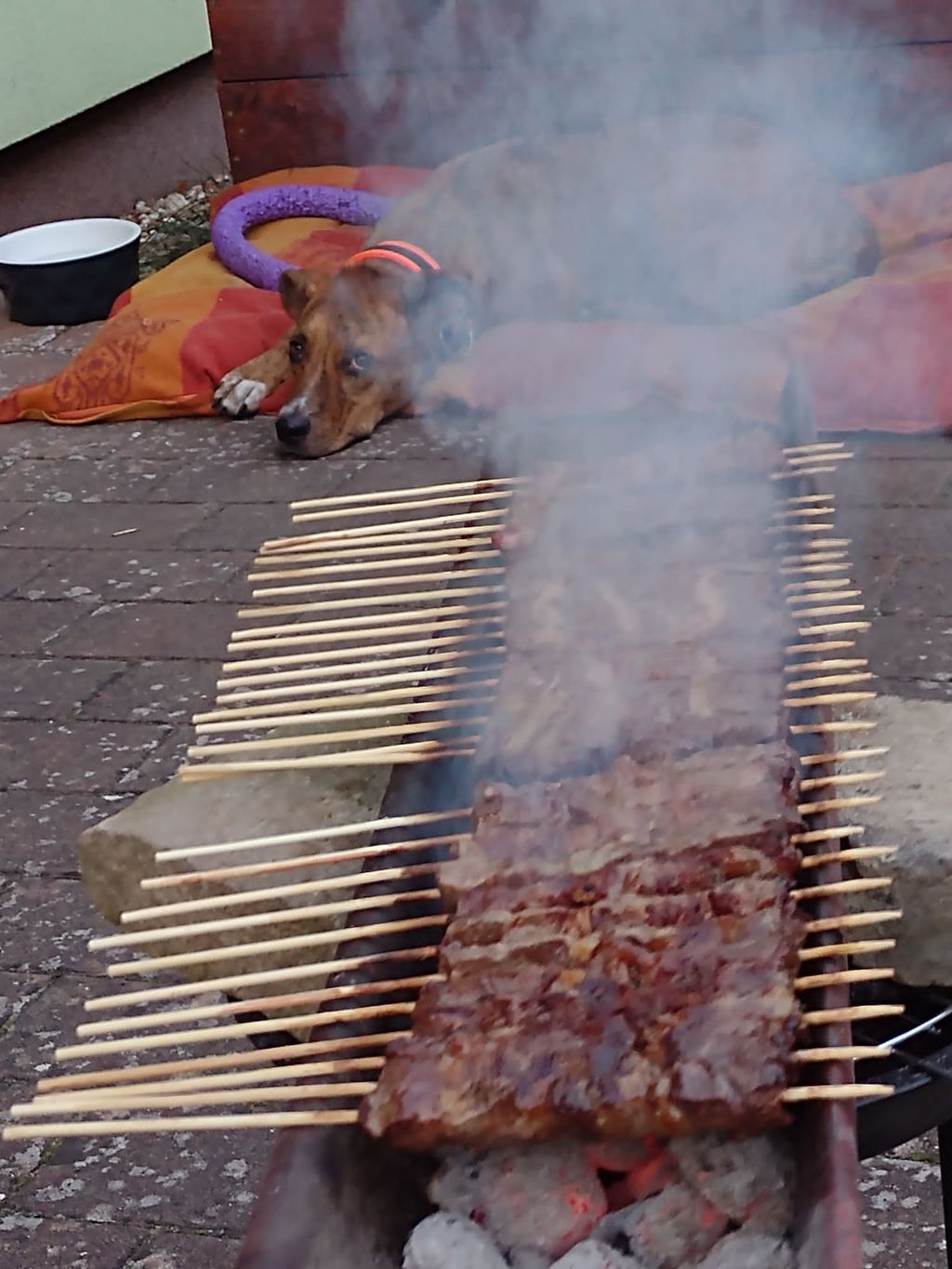 Arrosticini rigorosamente alla brace