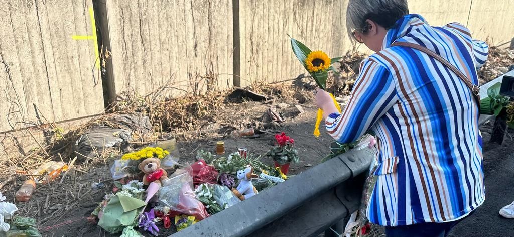 Mestre, il luogo dell'incidente