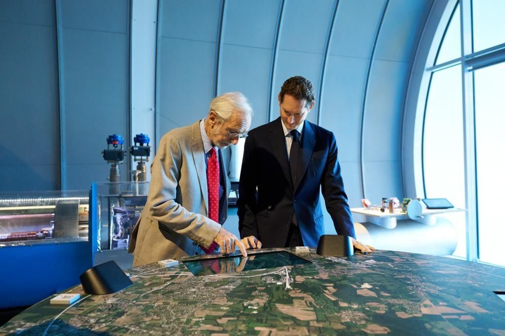 John Elkann e Renzo Piano