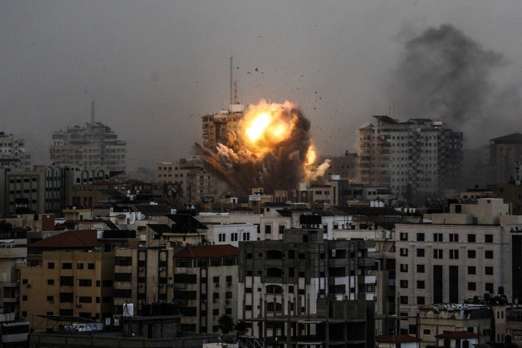 Missili contro Gaza