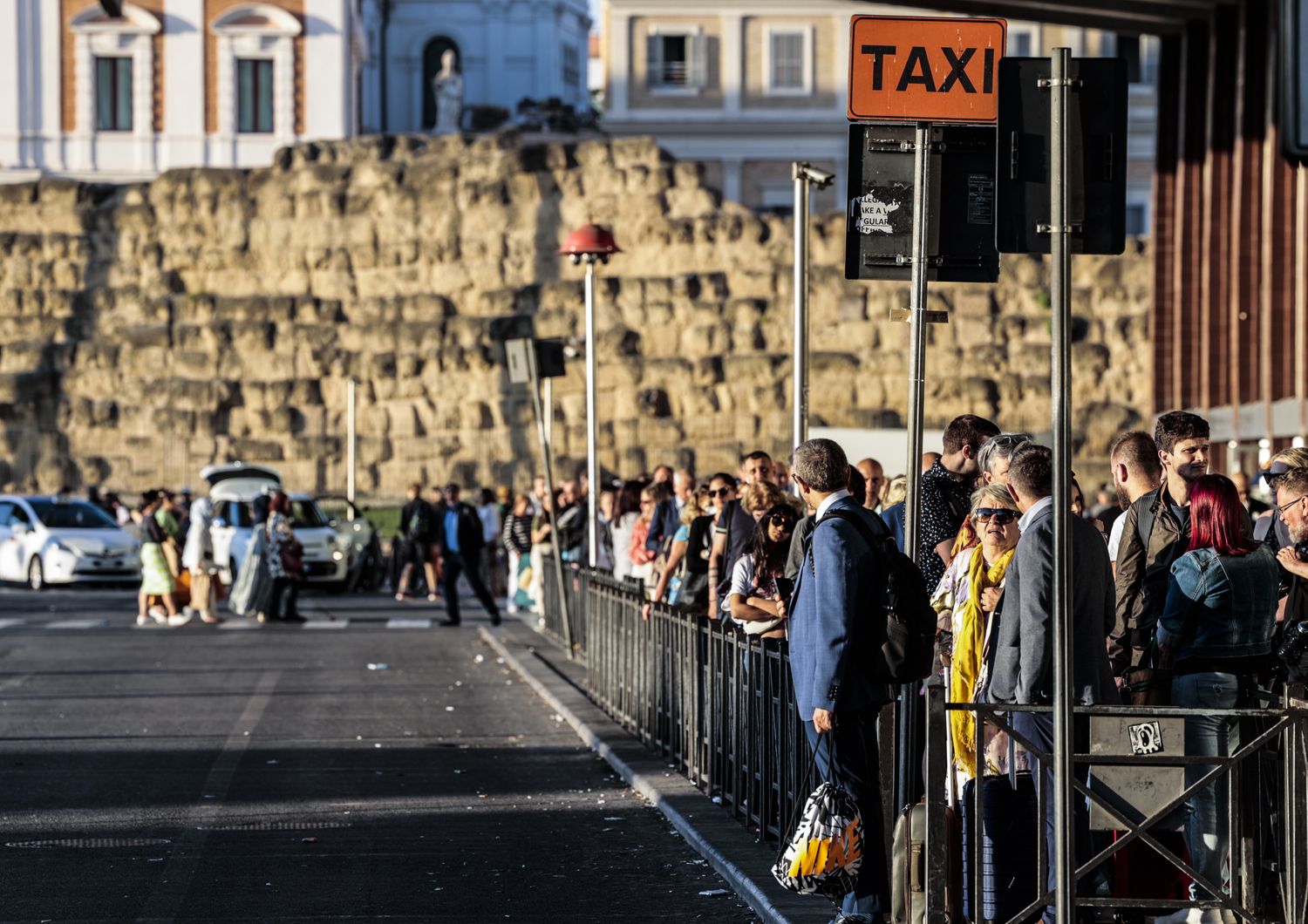 Coda Taxi a Roma