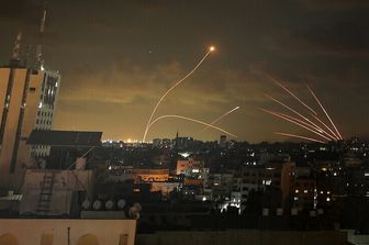 Razzi di Hamas intercettati da Iron Dome