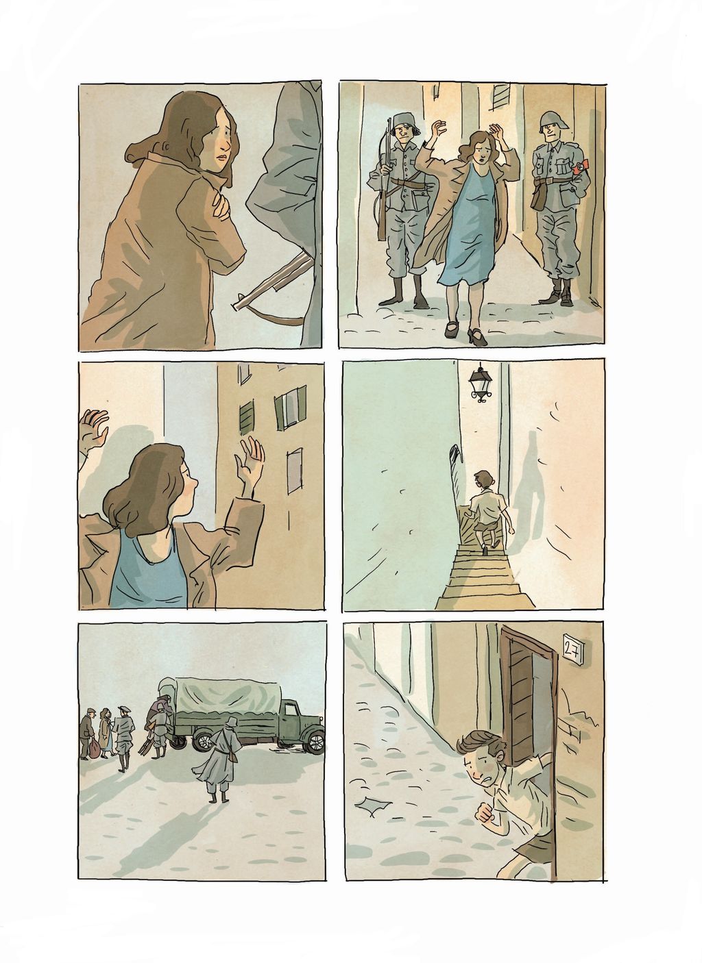 Una graphic novel sul ragazzo che sfuggì al rastrellamento